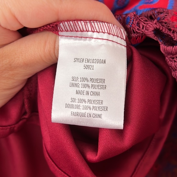 Eva Franco Eyelet Mini Dress - Picture 5 of 6